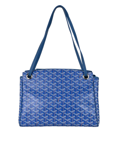 Rouette Souple, &pound;1,400, Handbags, Blue, Canvas, Front view